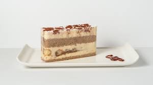 Tiramisu Mousse Cake Slice